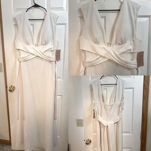 BHLDN ivory gown